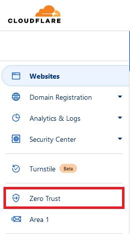 Screenshot: Setup