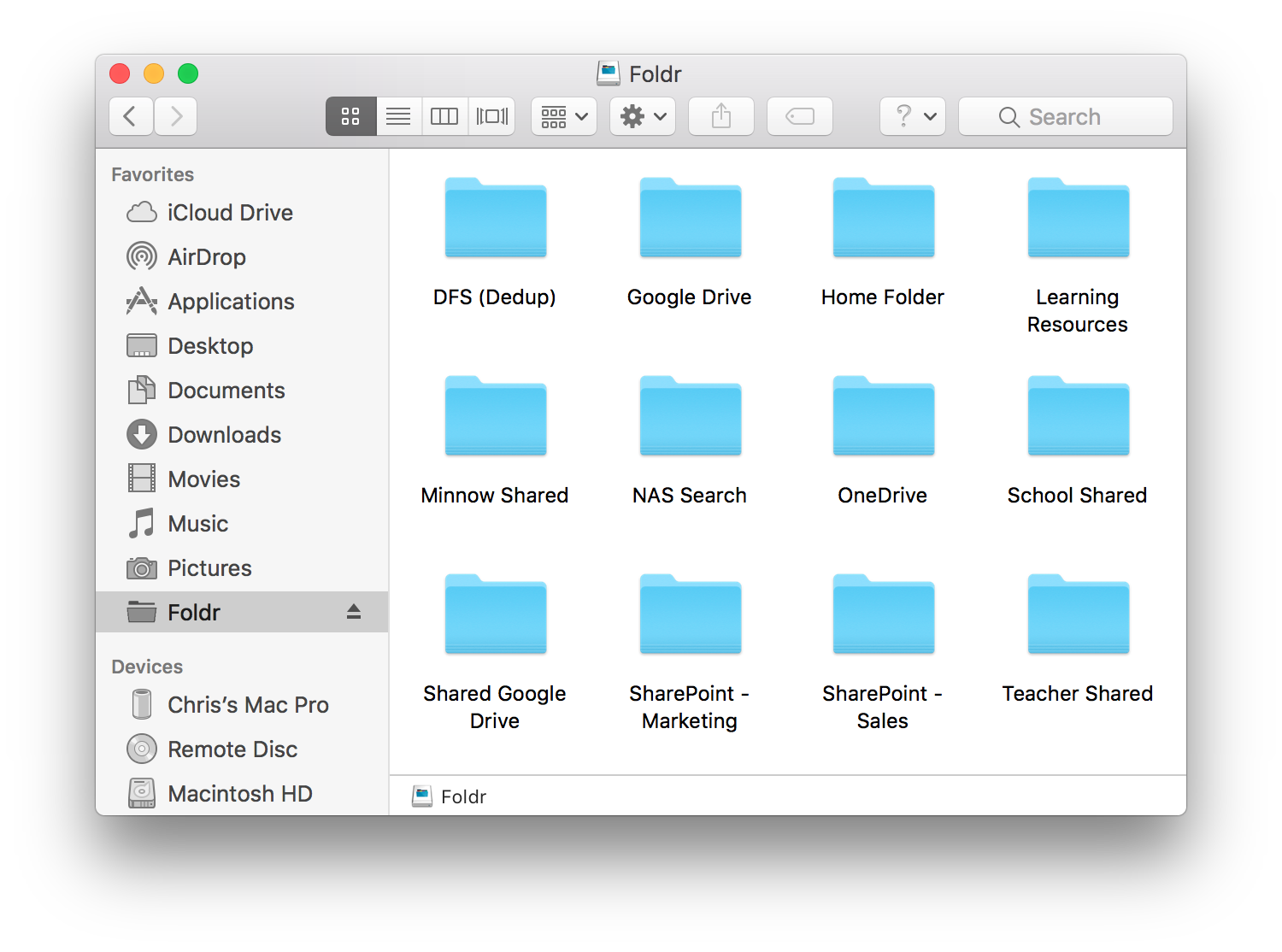 Foldr for macOS open beta