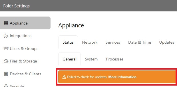 Foldr v9 ‘Failed to Check for Updates’ & Migrating to Foldr v10